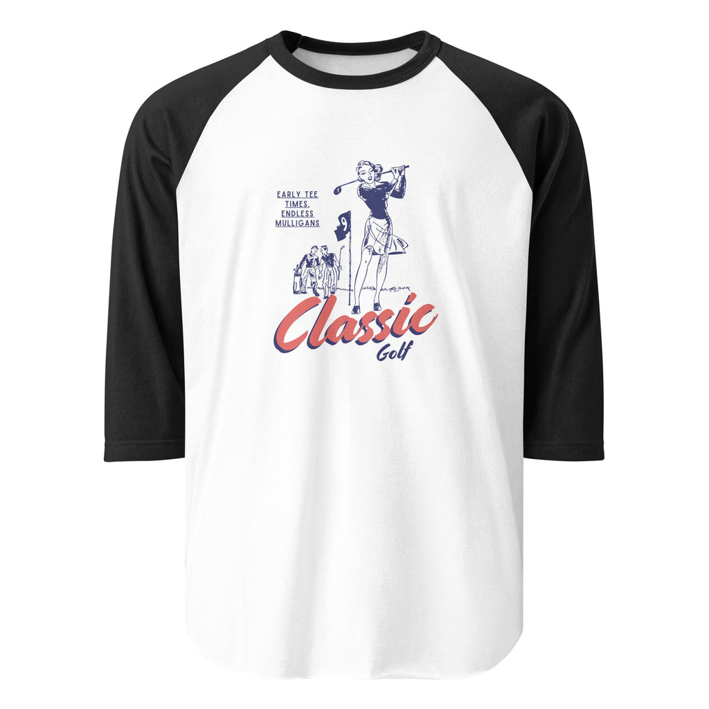 Classic Golf - 3/4 sleeve raglan shirt - Wednesday Golf Club