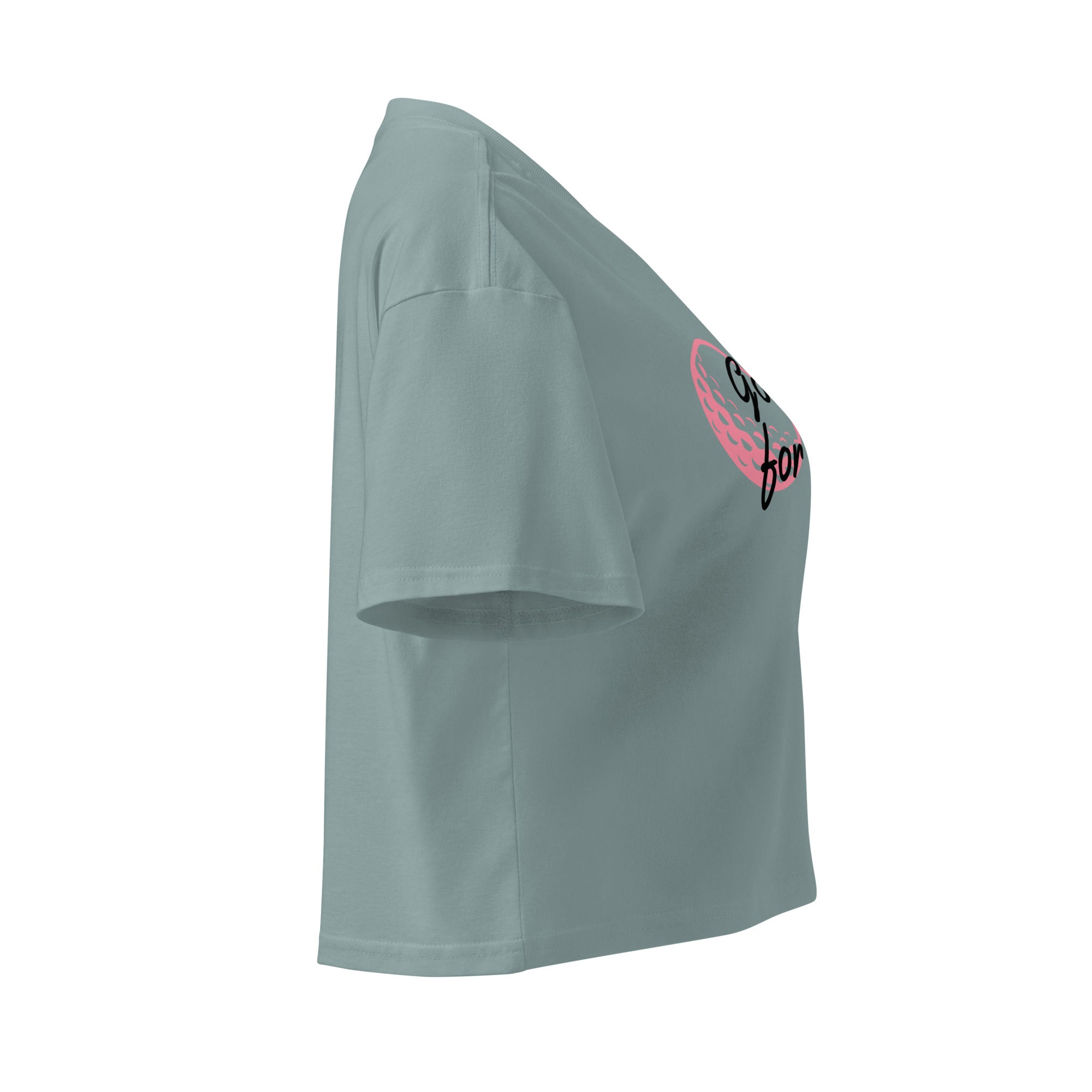 Golf is for girls - Women’s crop top - Wednesday Golf Club