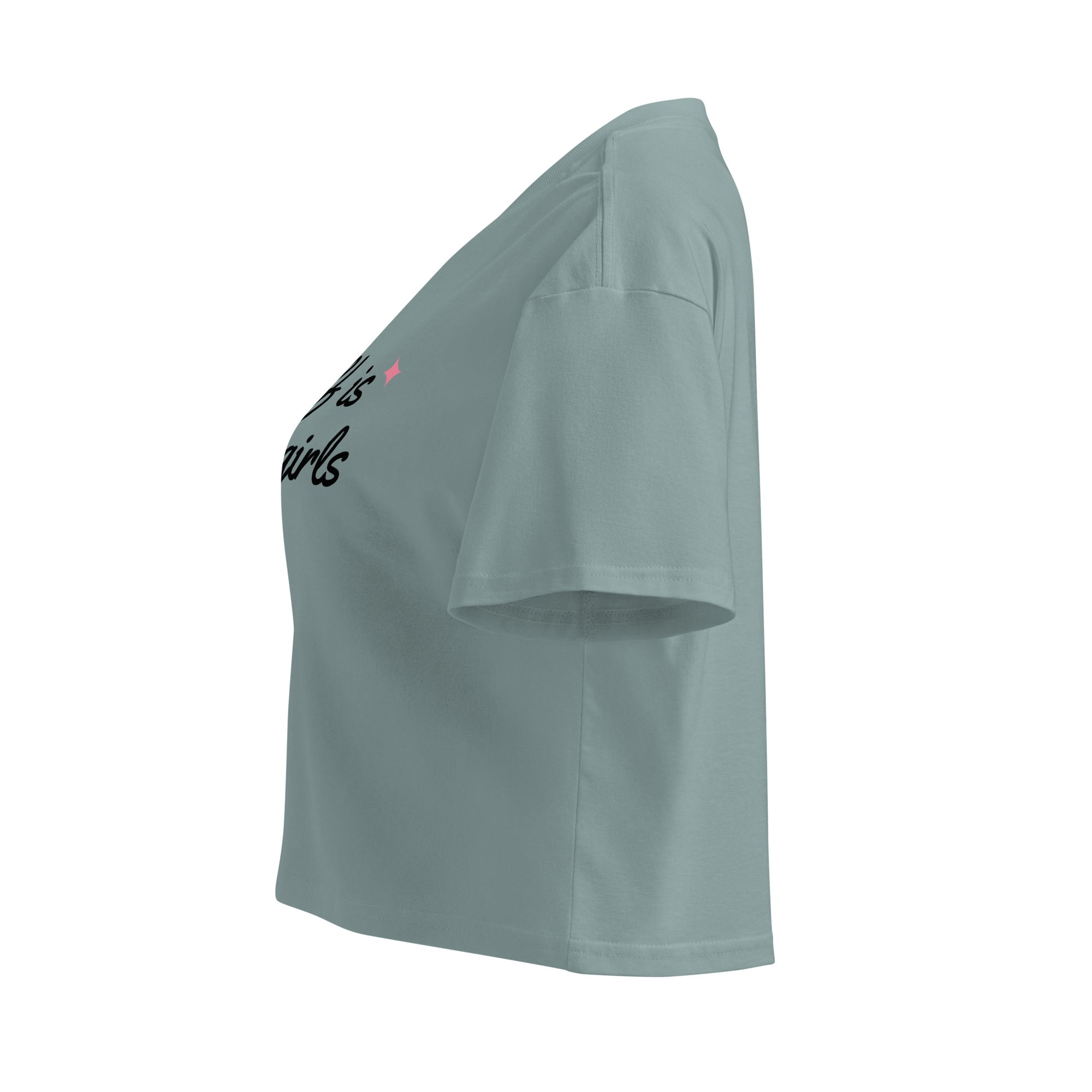 Golf is for girls - Women’s crop top - Wednesday Golf Club