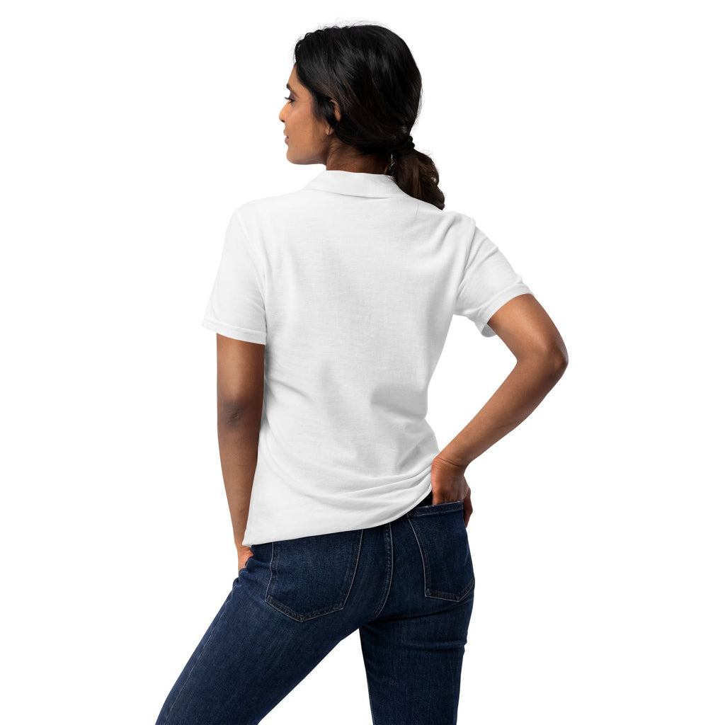 Golf is for Girls - Women’s pique polo shirt - Wednesday Golf Club