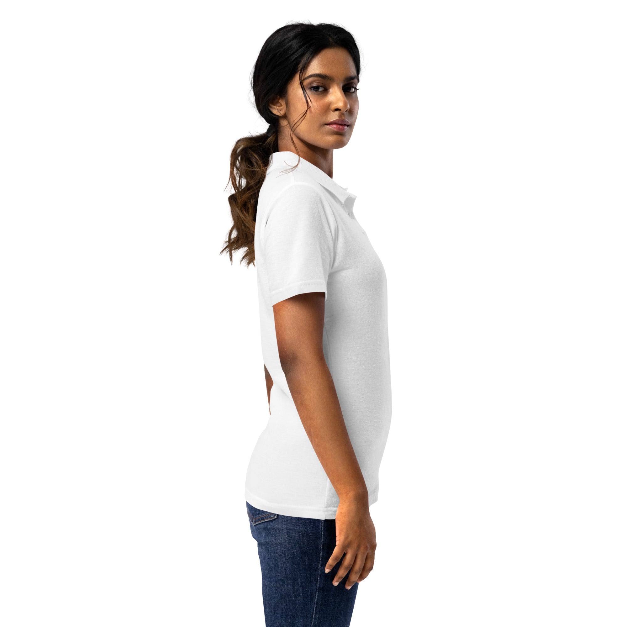Golf is for Girls - Women’s pique polo shirt - Wednesday Golf Club