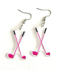 GOLF THEME ACRYLIC EARRING - CLUB - Wednesday Golf Club