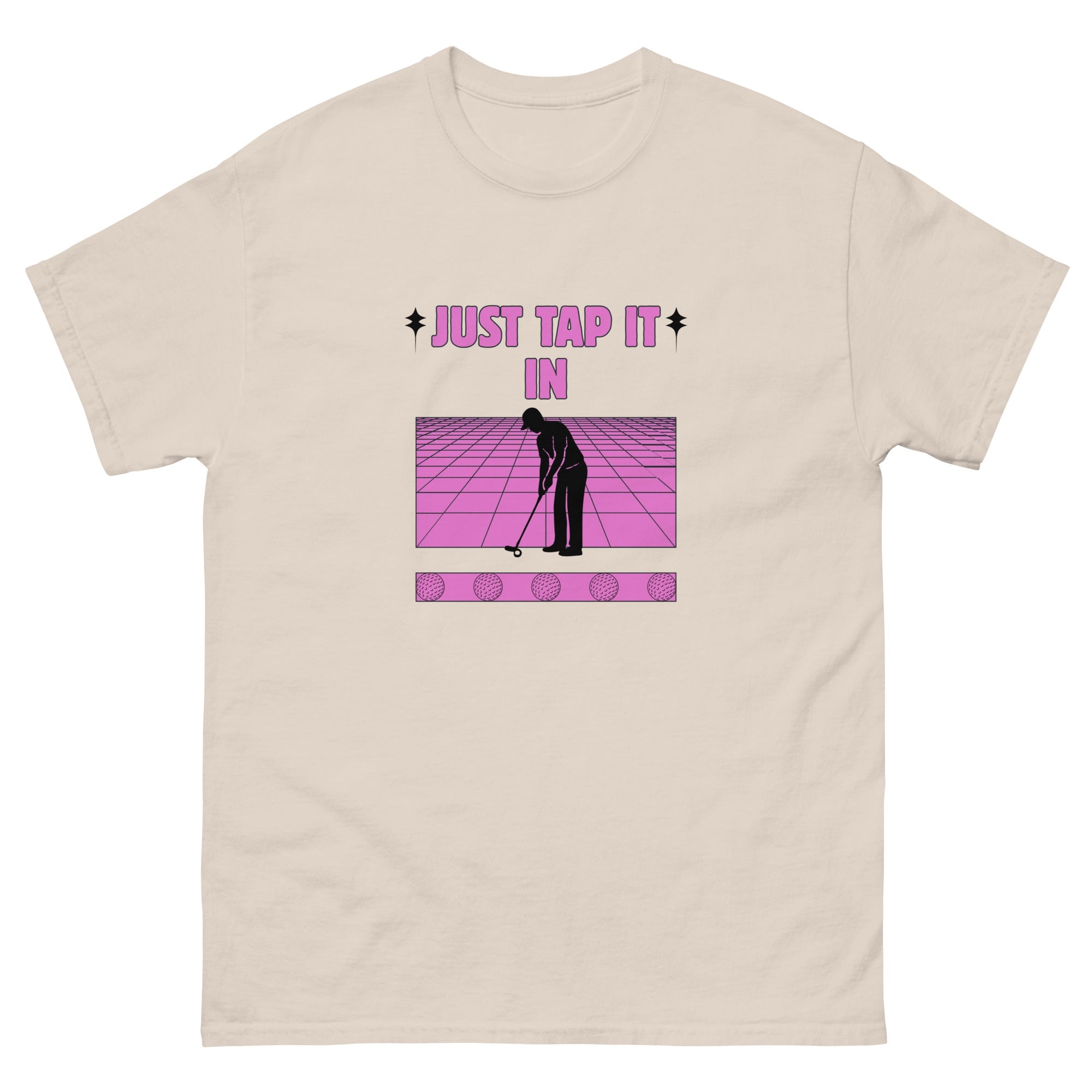 Just Tap It In - Unisex classic tee - Wednesday Golf Club