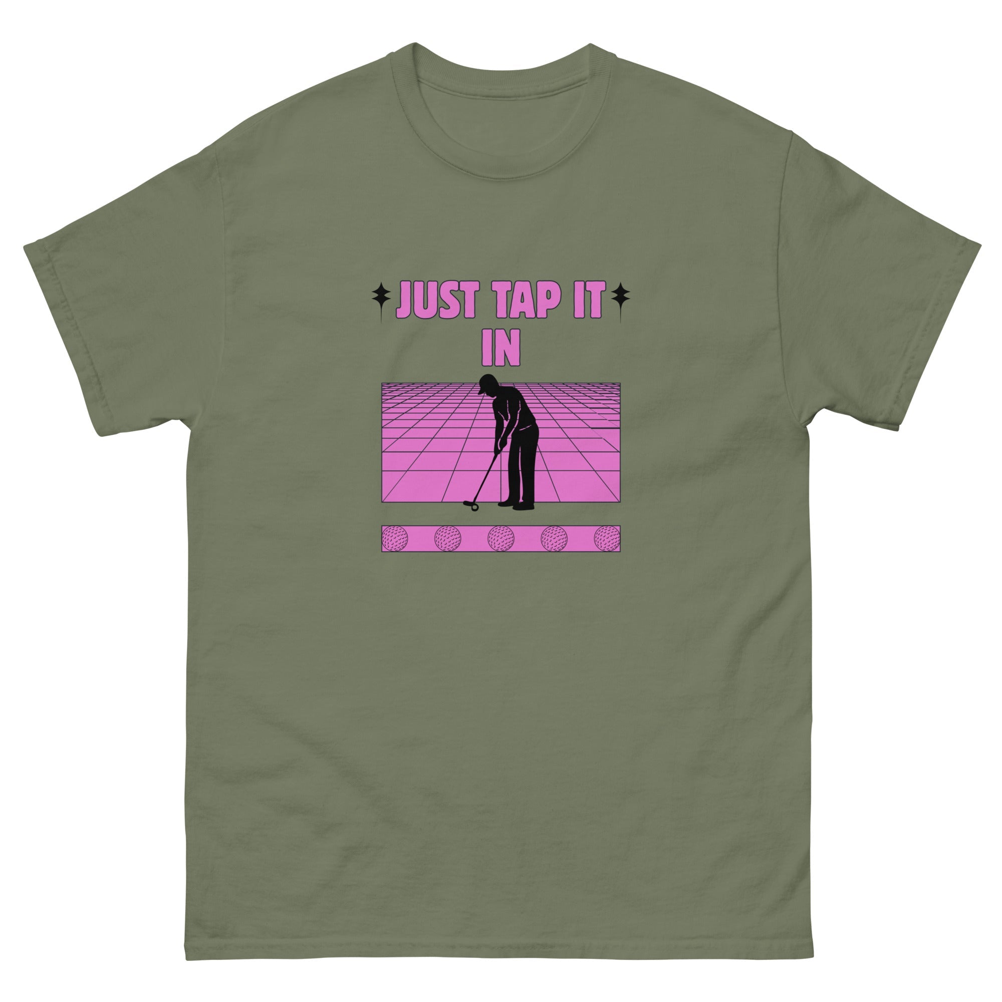 Just Tap It In - Unisex classic tee - Wednesday Golf Club