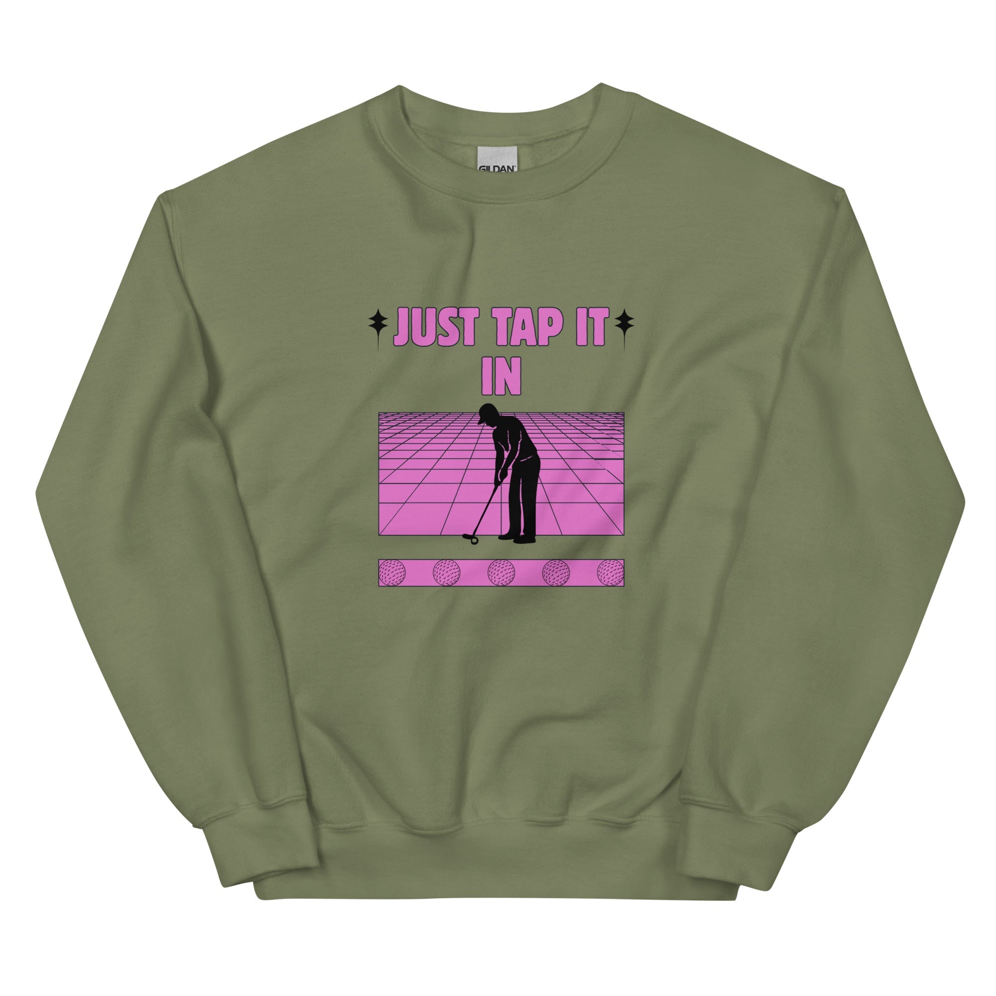 Just Tap It In - Unisex Sweatshirt - Wednesday Golf Club