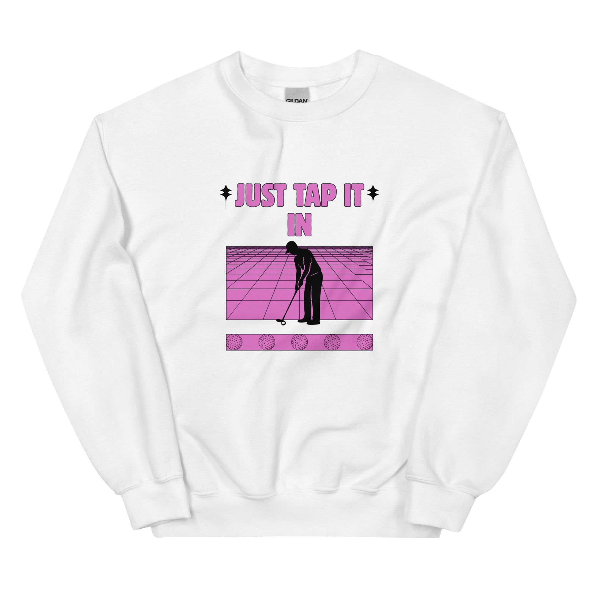 Just Tap It In - Unisex Sweatshirt - Wednesday Golf Club
