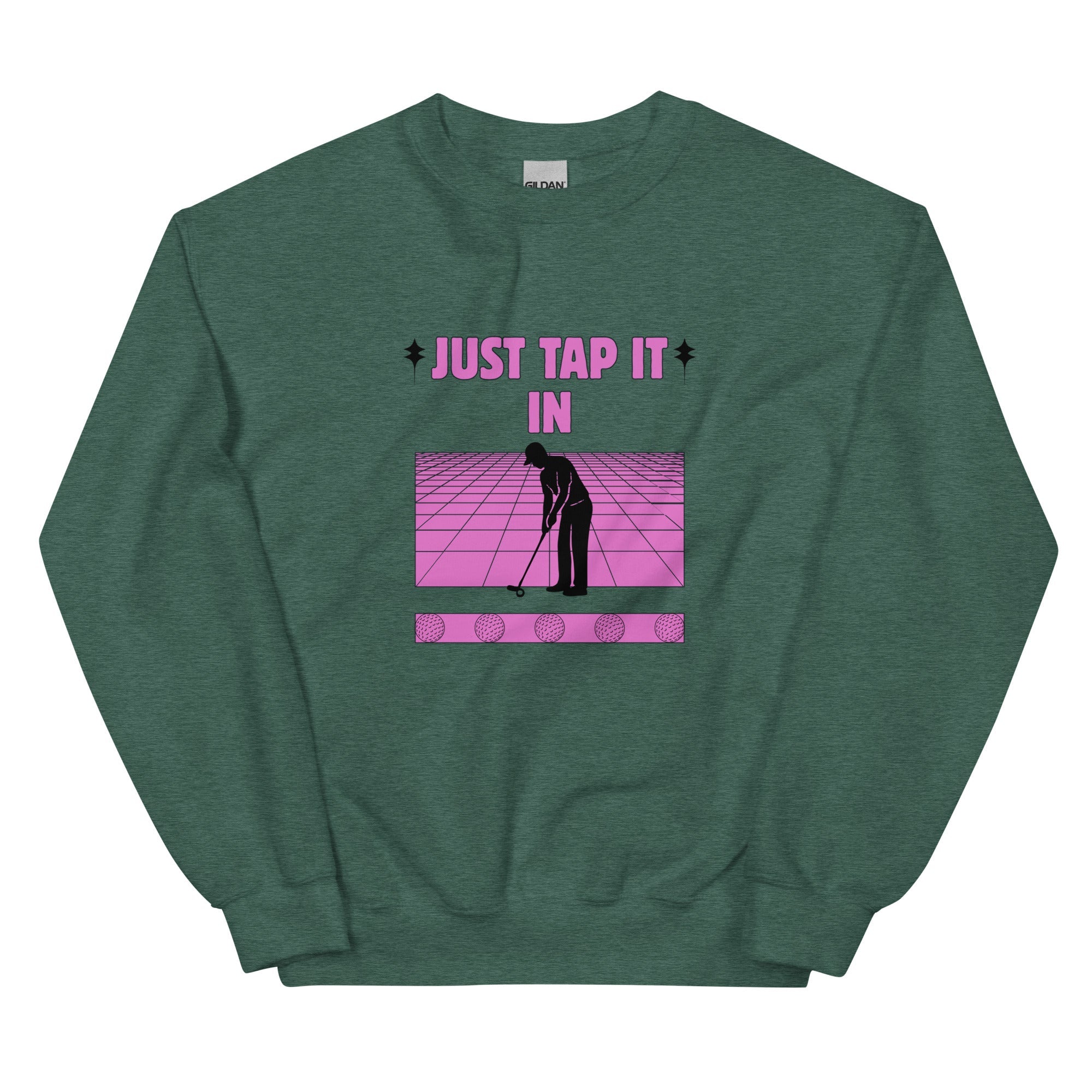 Just Tap It In - Unisex Sweatshirt - Wednesday Golf Club