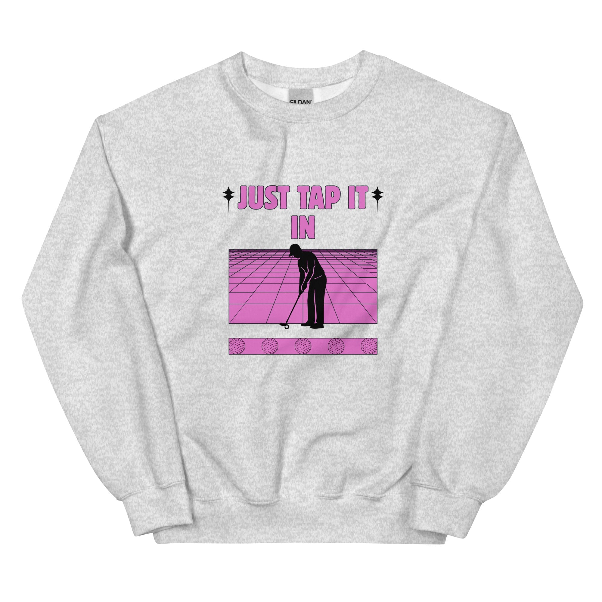 Just Tap It In - Unisex Sweatshirt - Wednesday Golf Club