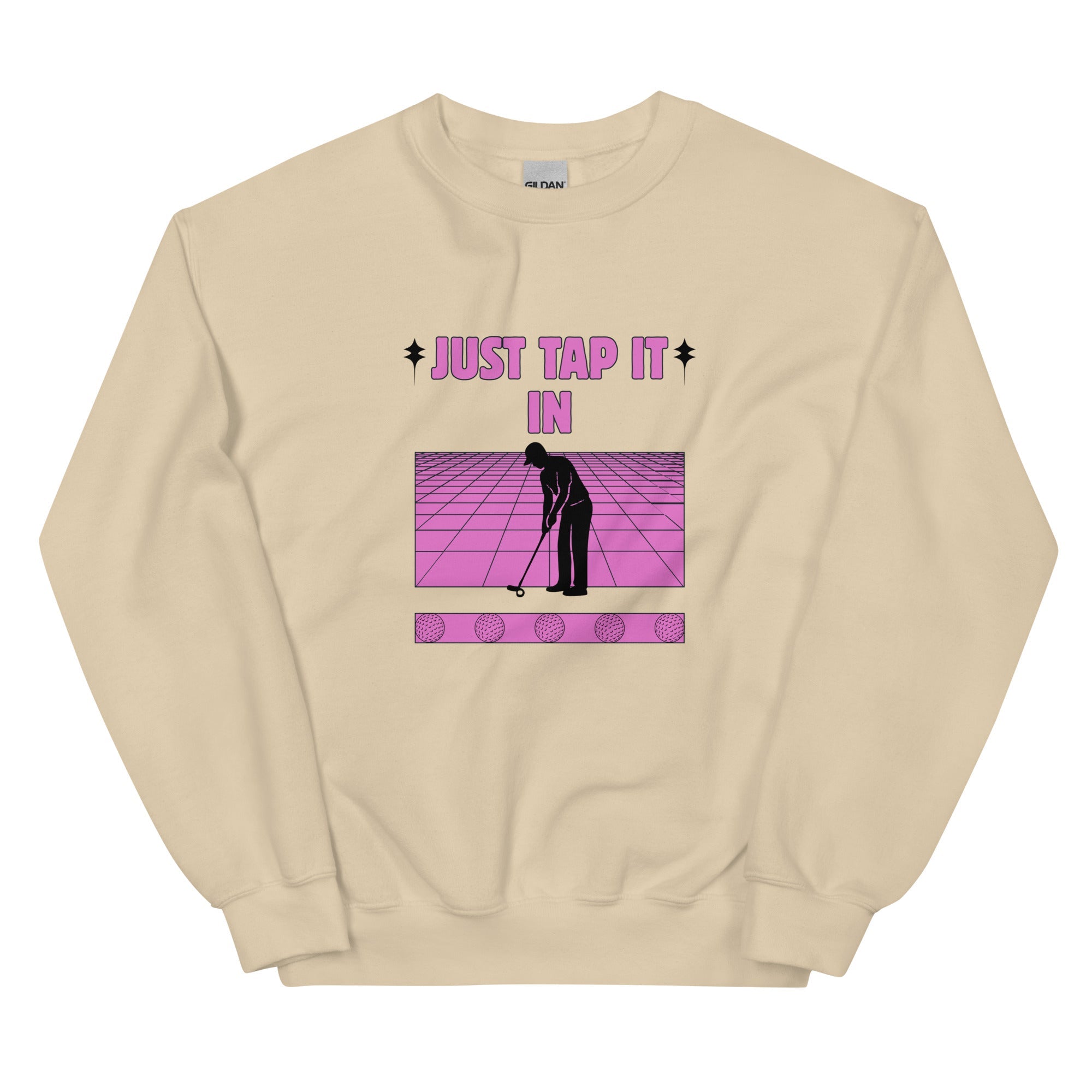 Just Tap It In - Unisex Sweatshirt - Wednesday Golf Club