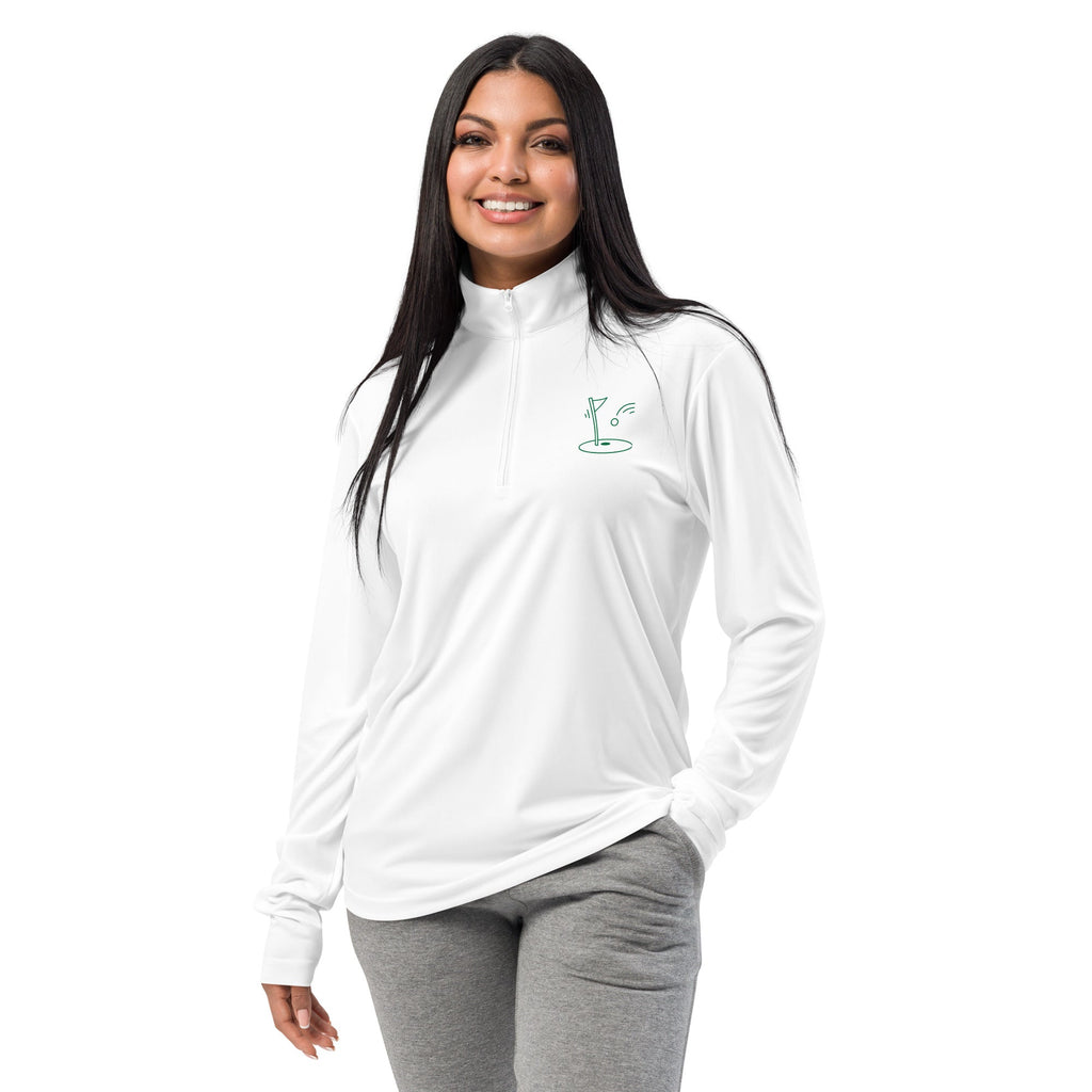 Normalize Bogeys - Lightweight quarter - zip pullover - Wednesday Golf Club