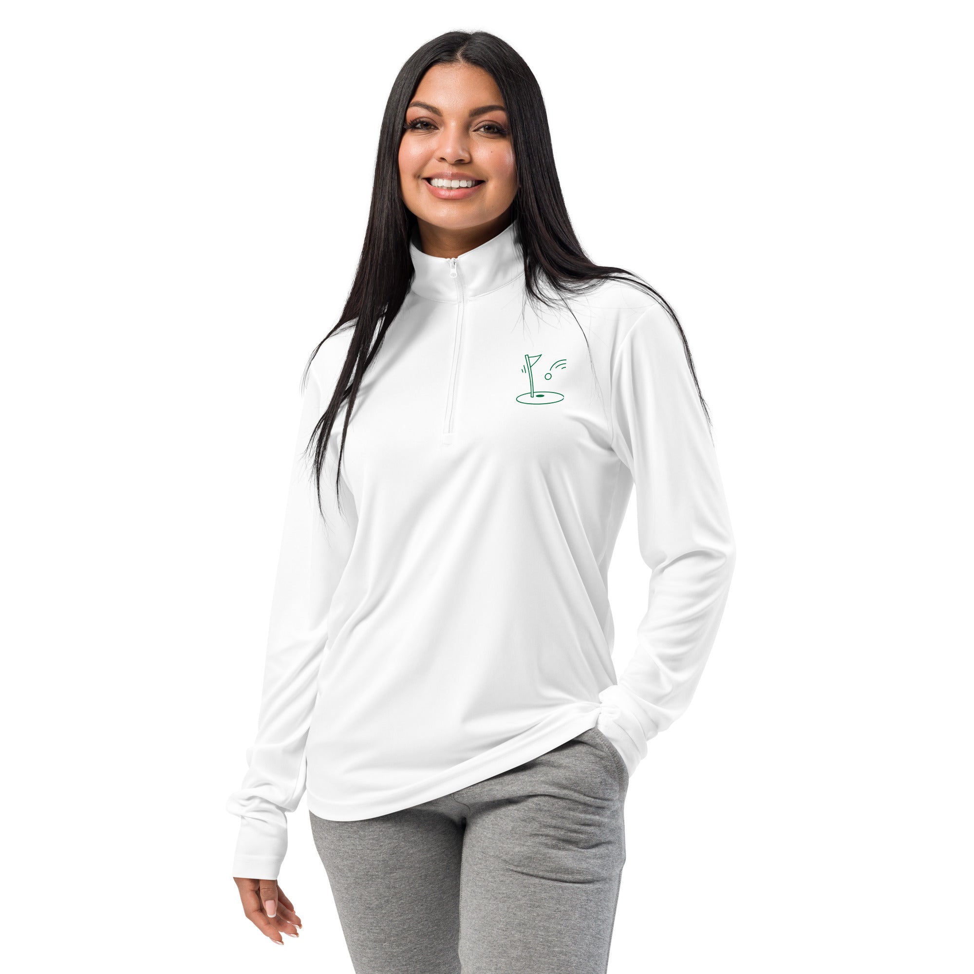 Normalize Bogeys - Lightweight quarter - zip pullover - Wednesday Golf Club