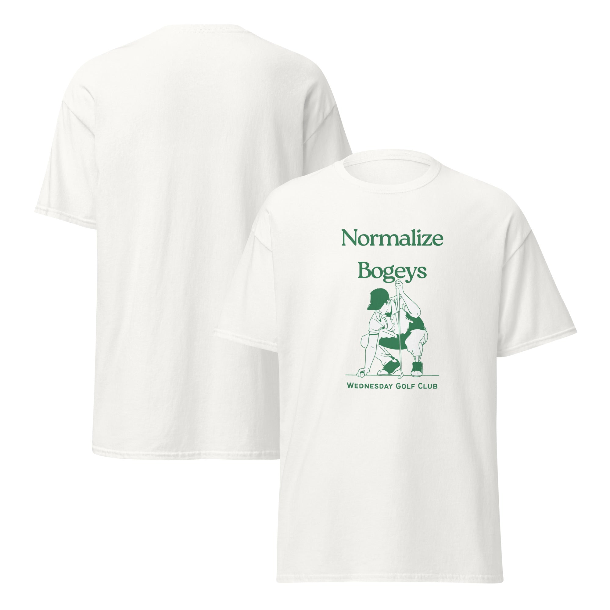 Normalize Bogeys - Unisex classic tee - Wednesday Golf Club