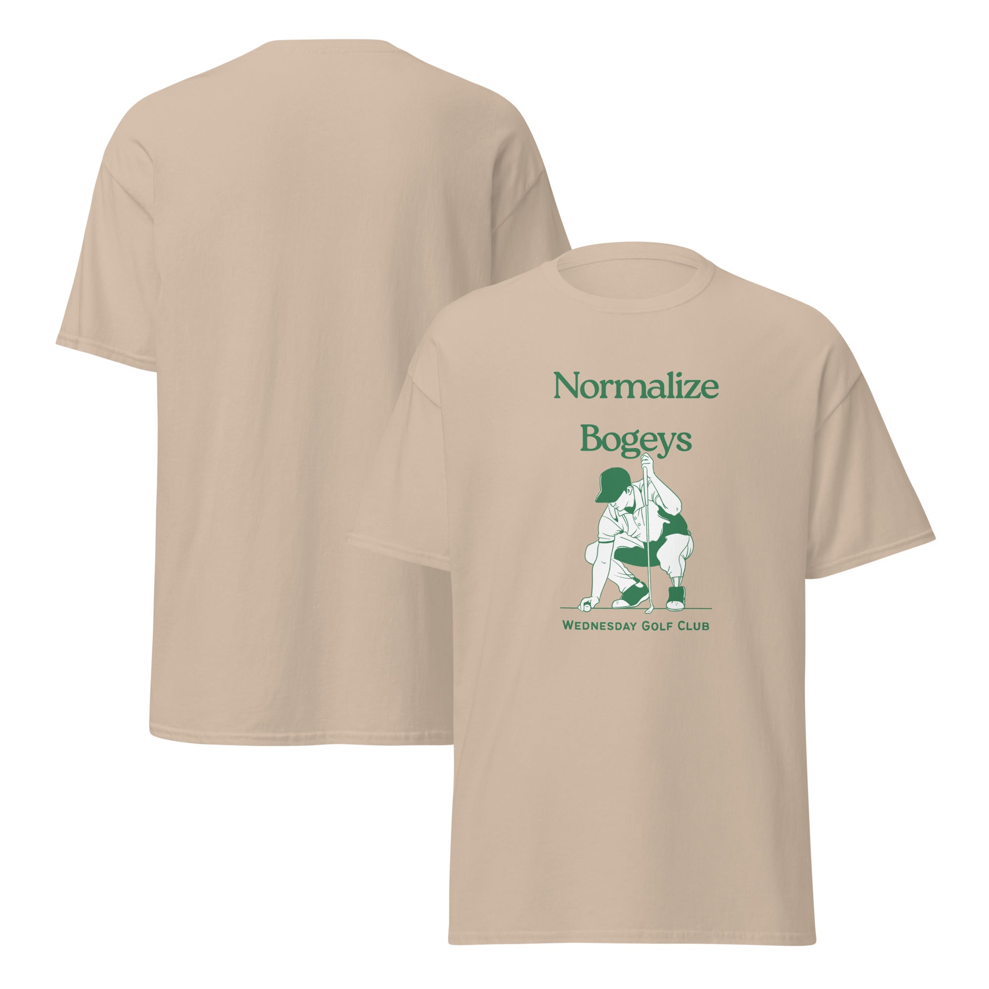 Normalize Bogeys - Unisex classic tee - Wednesday Golf Club