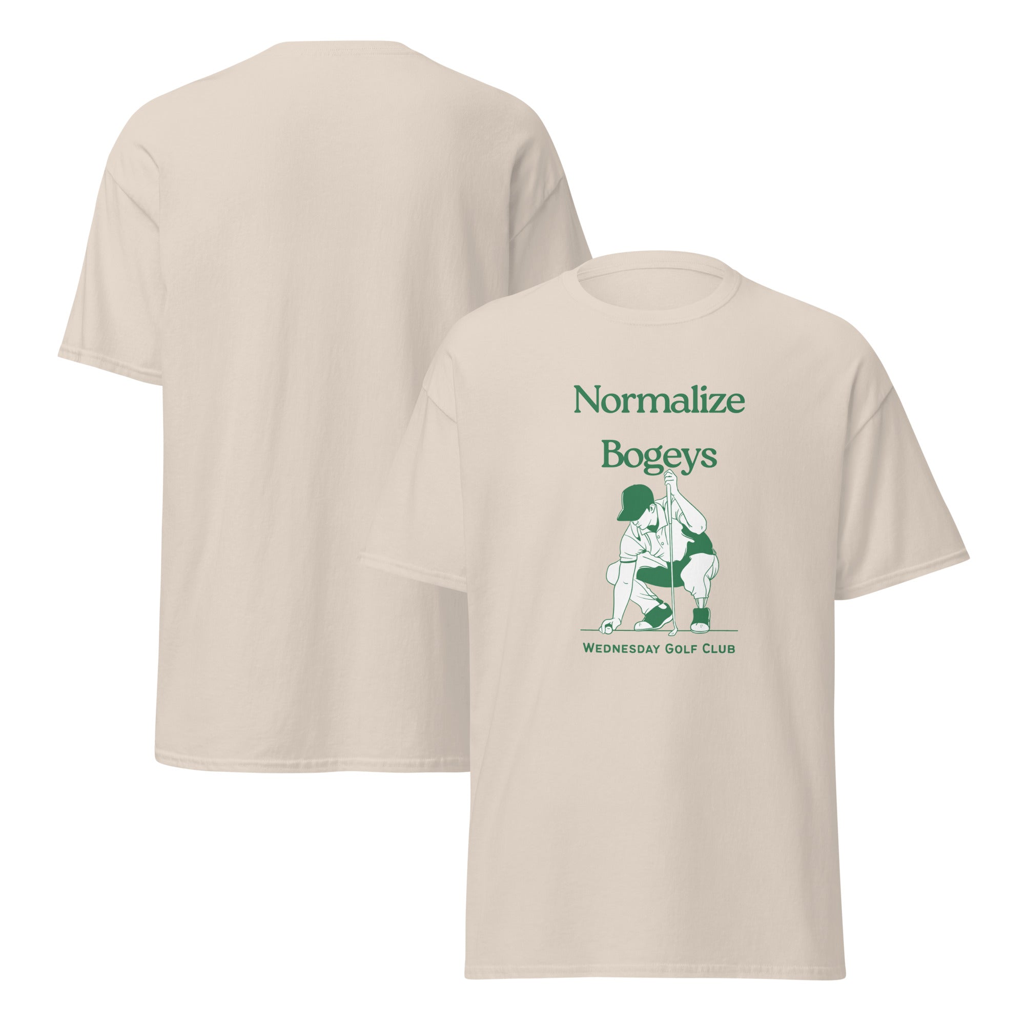 Normalize Bogeys - Unisex classic tee - Wednesday Golf Club