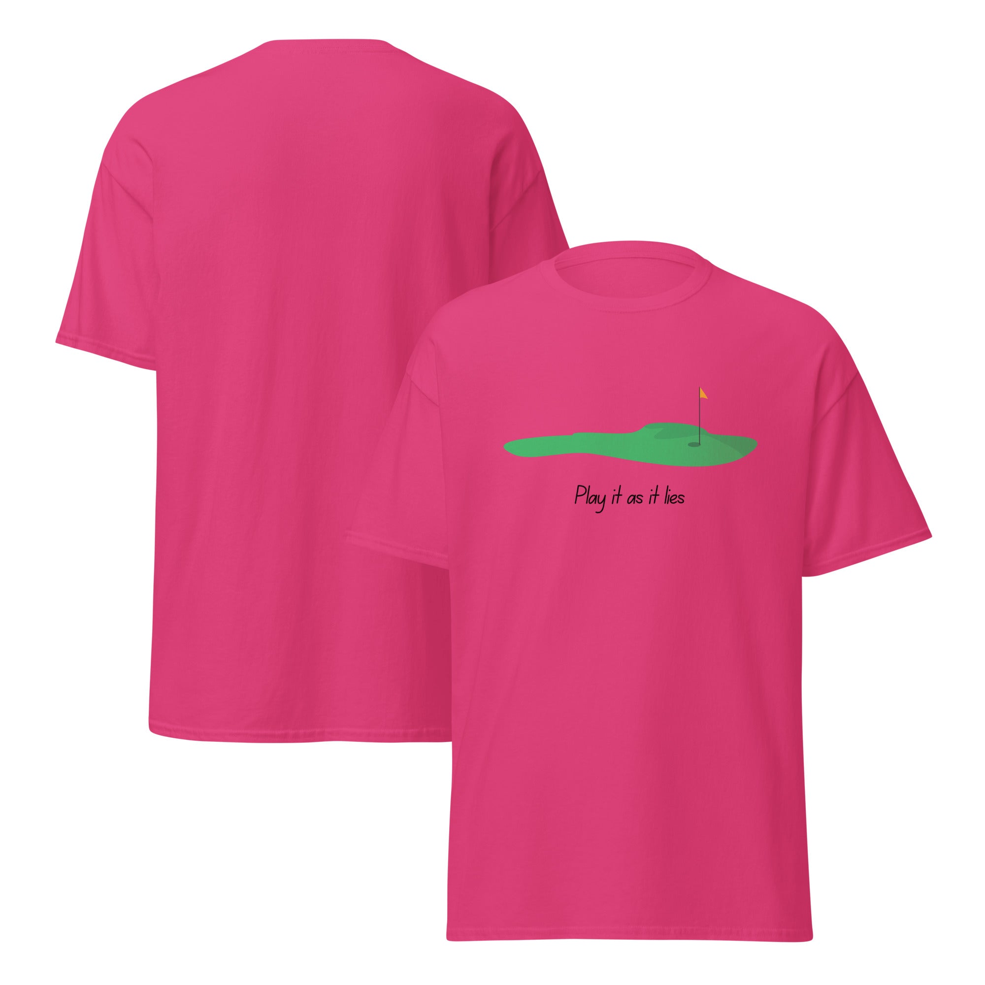 Play it as it lies - Unisex classic tee - Wednesday Golf Club