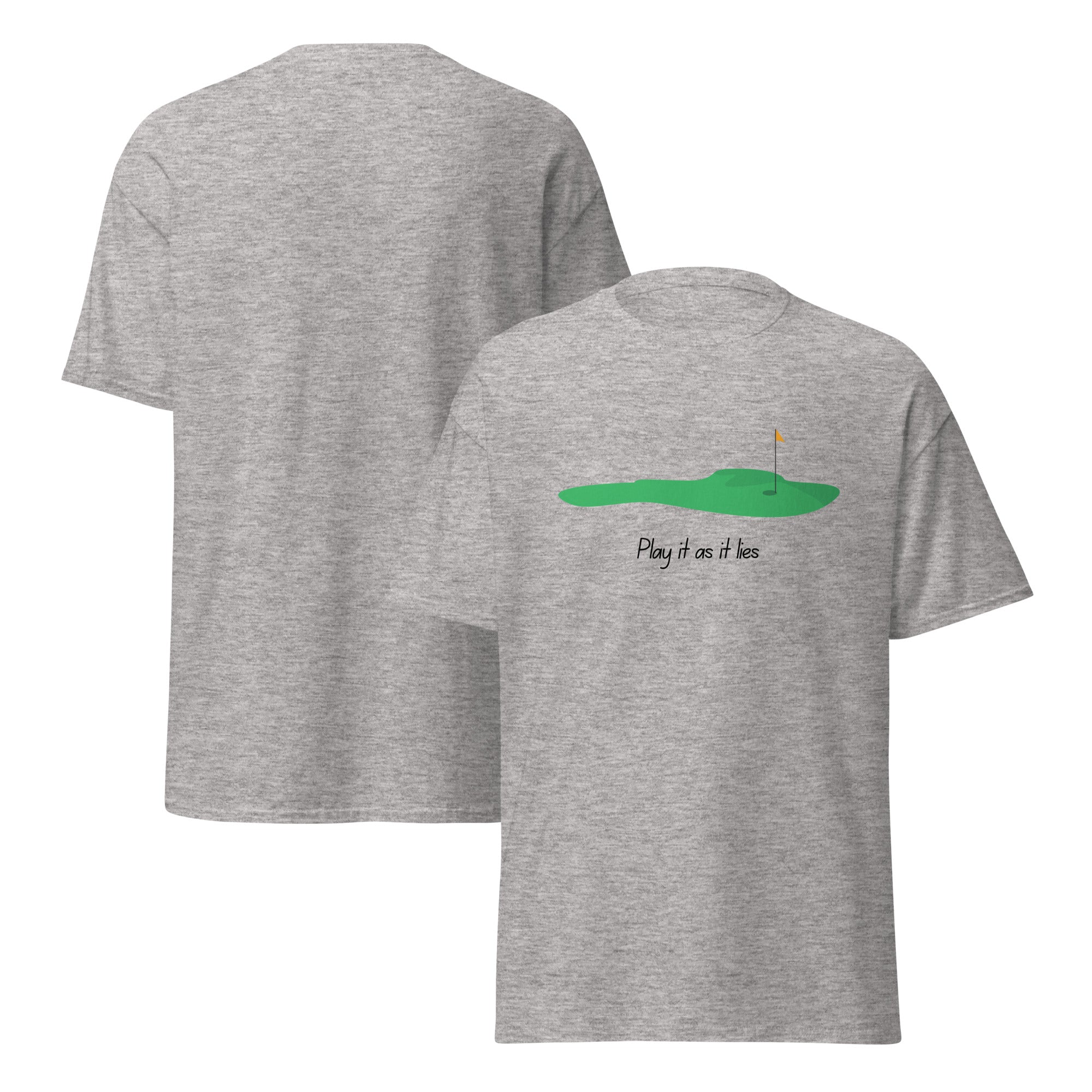 Play it as it lies - Unisex classic tee - Wednesday Golf Club