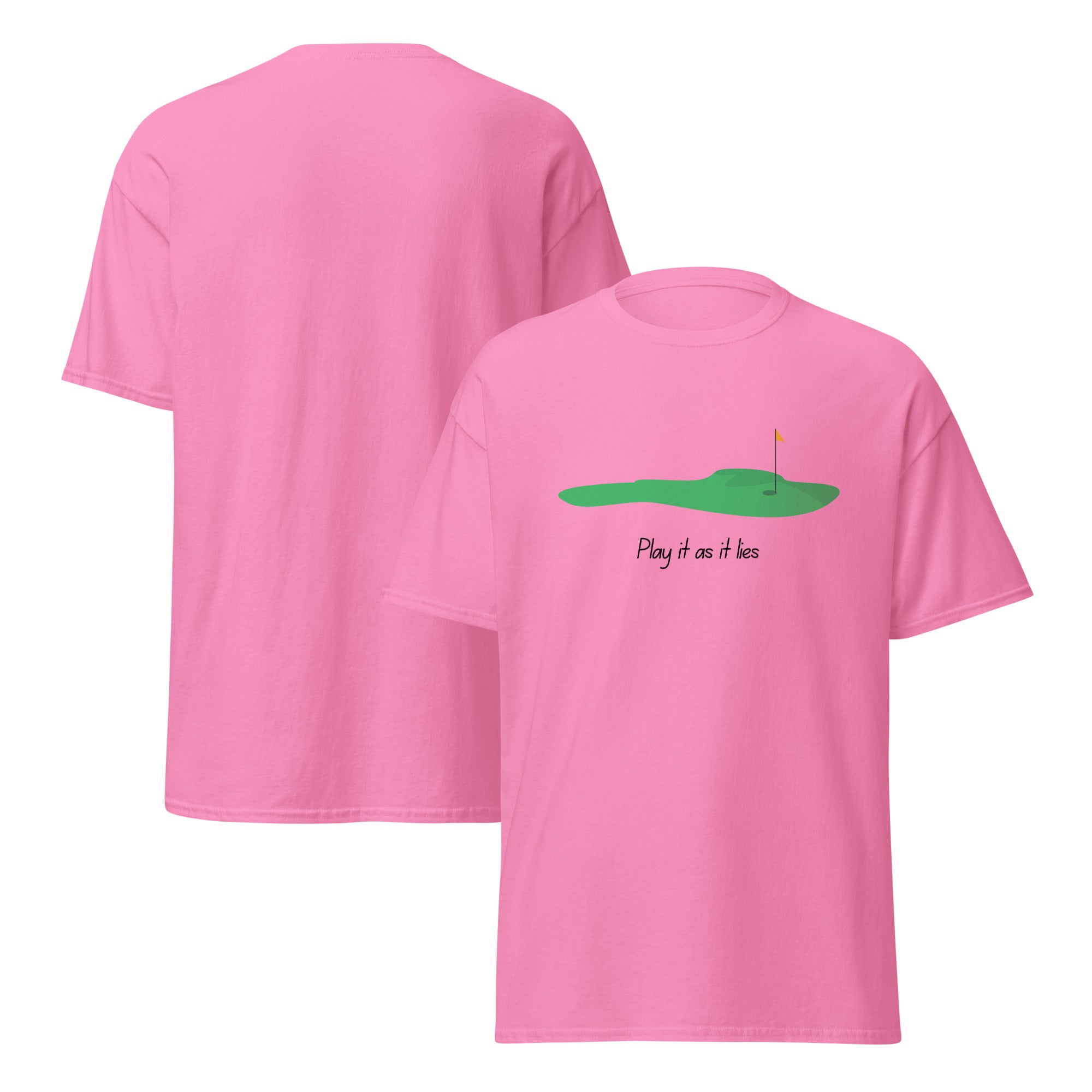 Play it as it lies - Unisex classic tee - Wednesday Golf Club