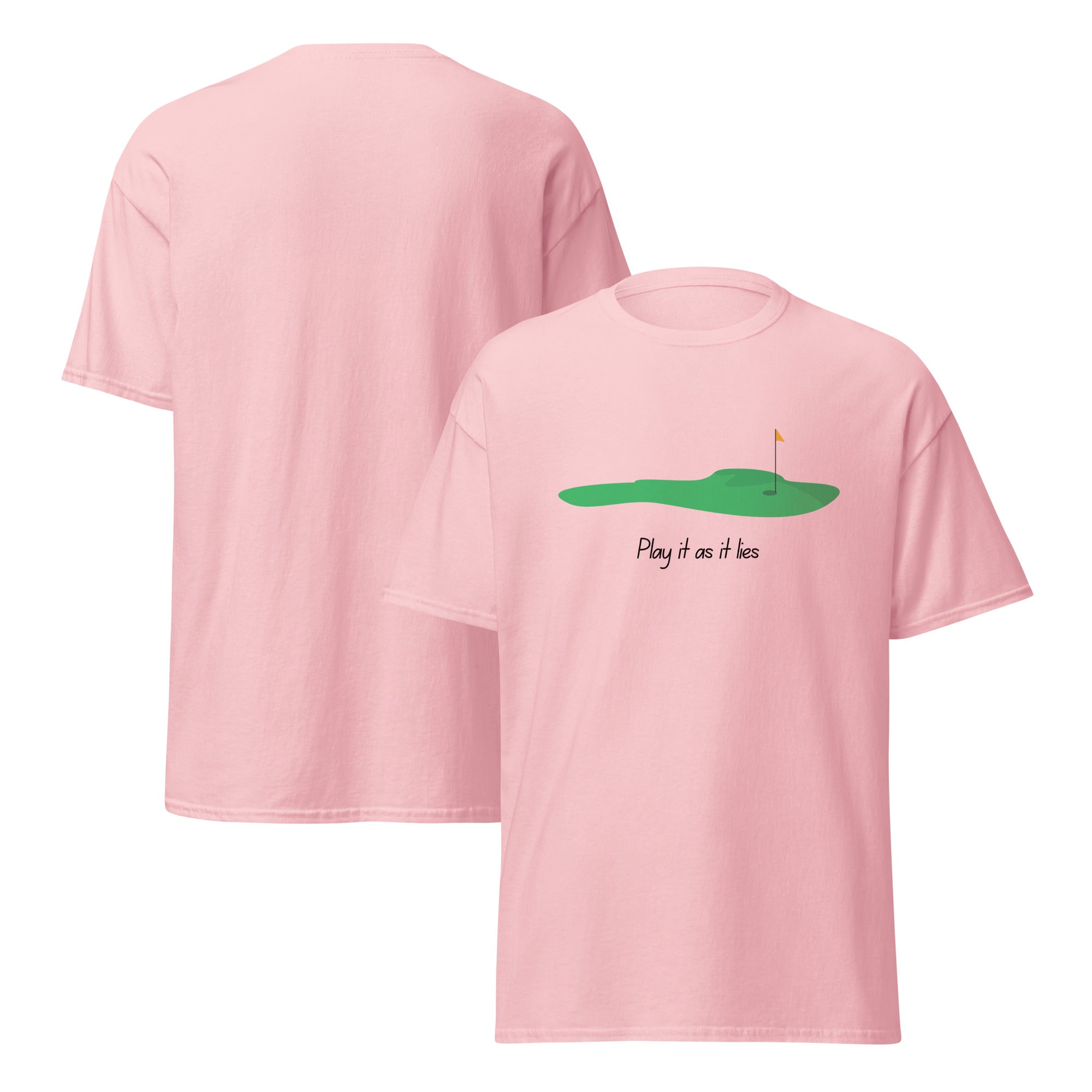 Play it as it lies - Unisex classic tee - Wednesday Golf Club