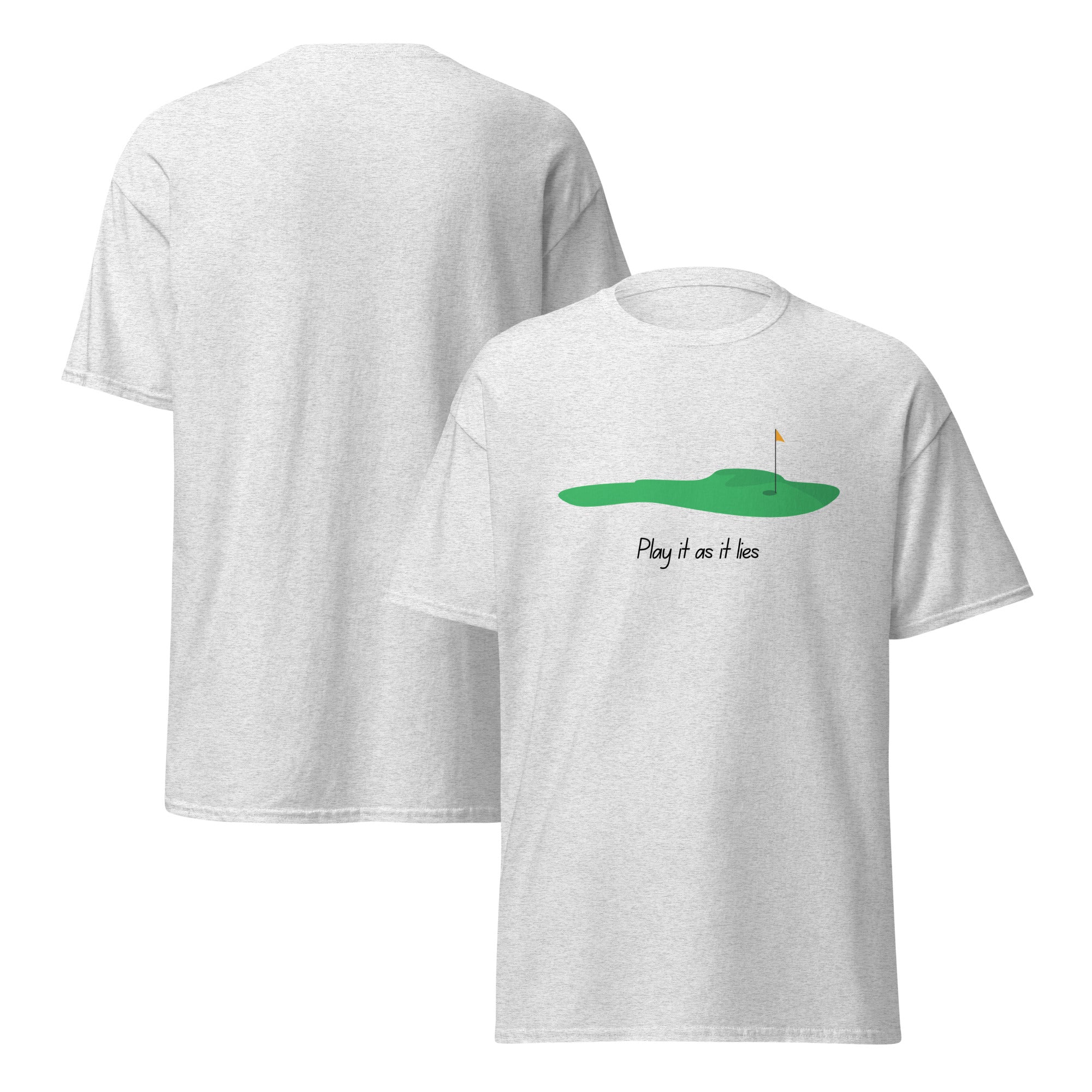 Play it as it lies - Unisex classic tee - Wednesday Golf Club