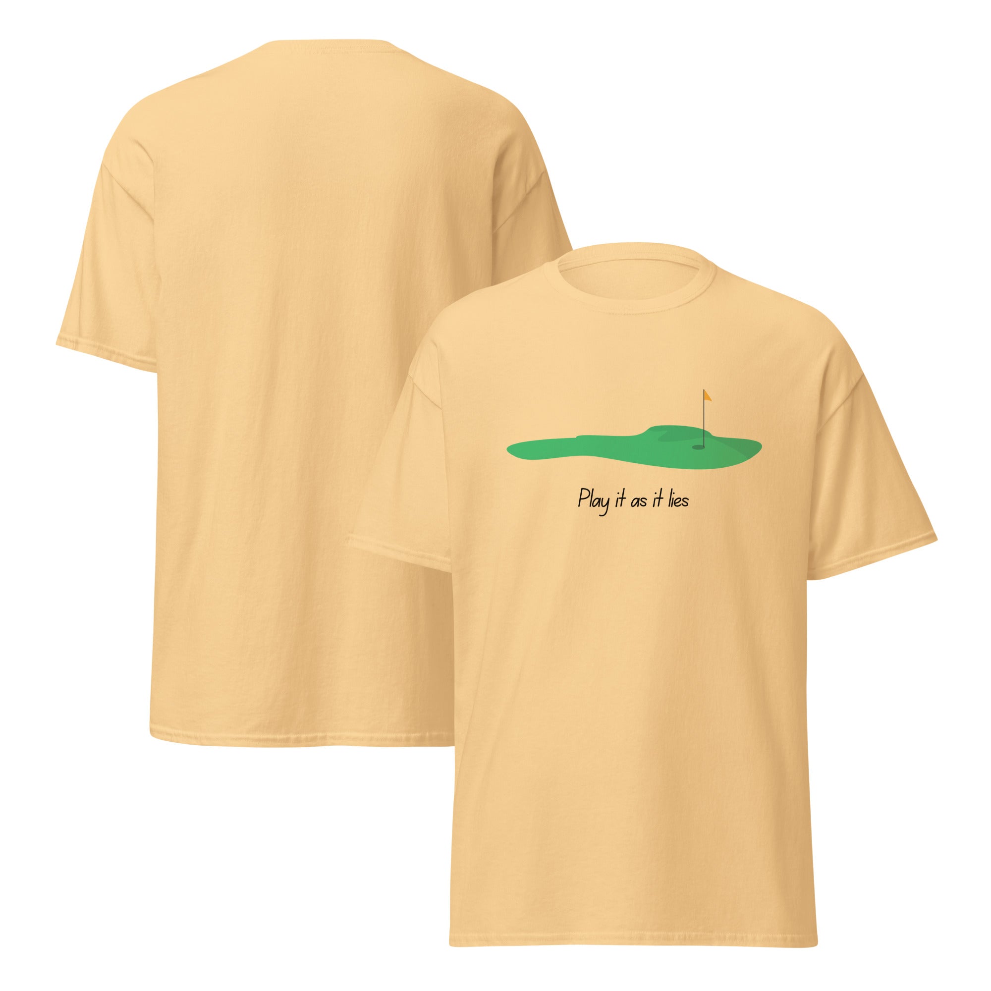 Play it as it lies - Unisex classic tee - Wednesday Golf Club