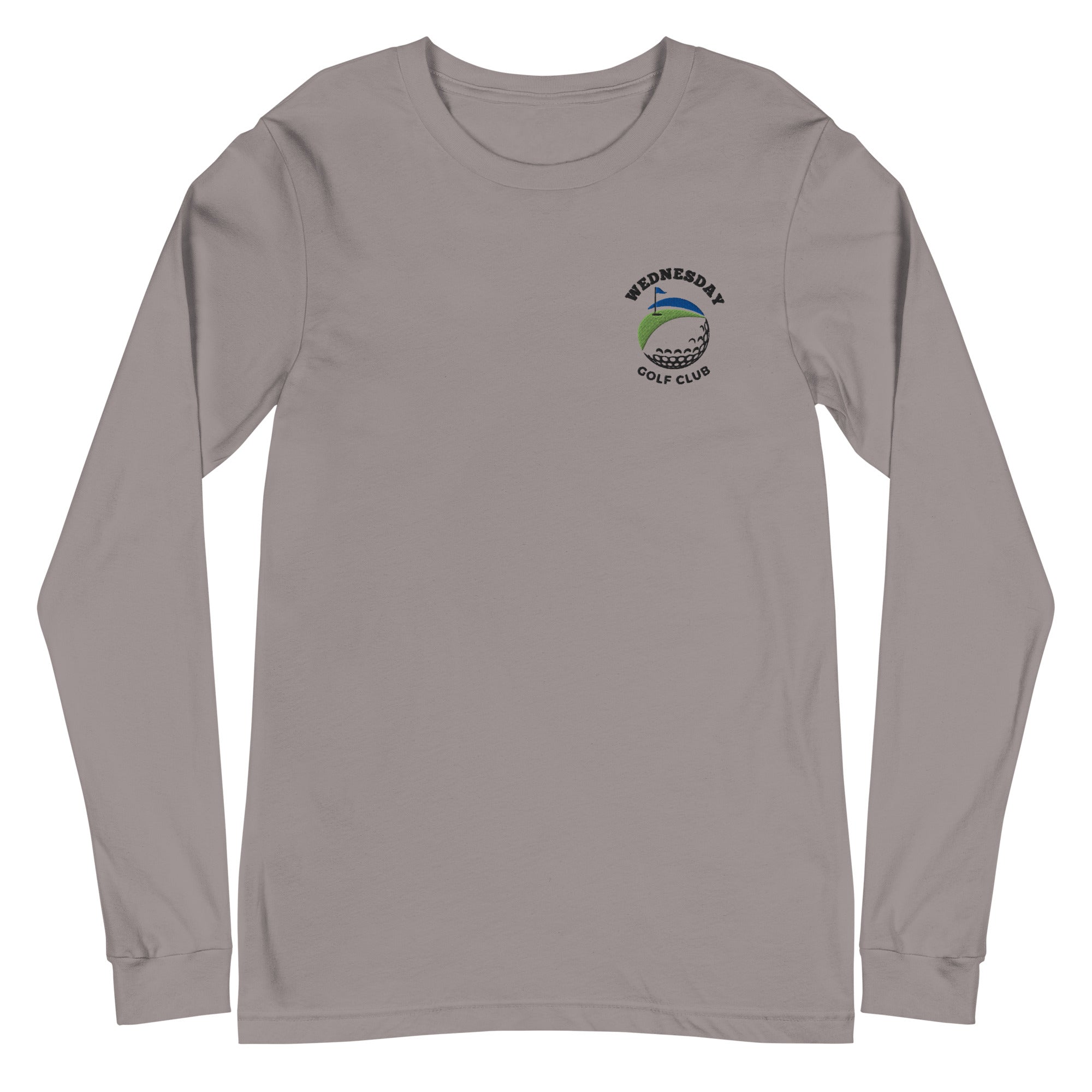 Wednesday Golf Club - Embroidered Unisex Long Sleeve Tee - Wednesday Golf Club