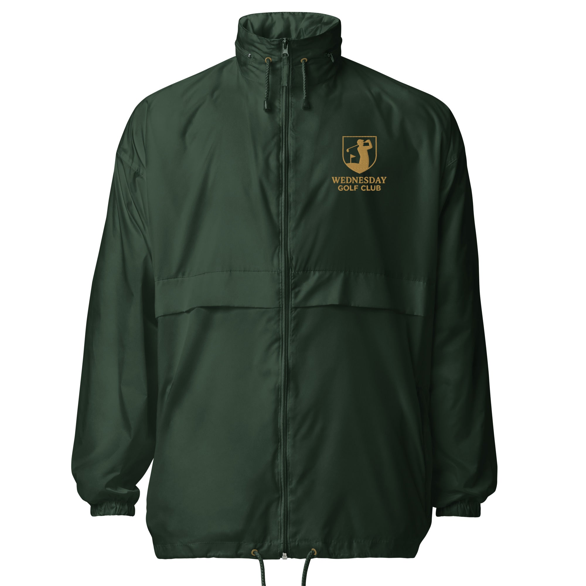 Wednesday Golf Club - Embroidered Unisex windbreaker - Wednesday Golf Club